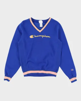 00s Champion Oversized Blue Sweatshirt - S