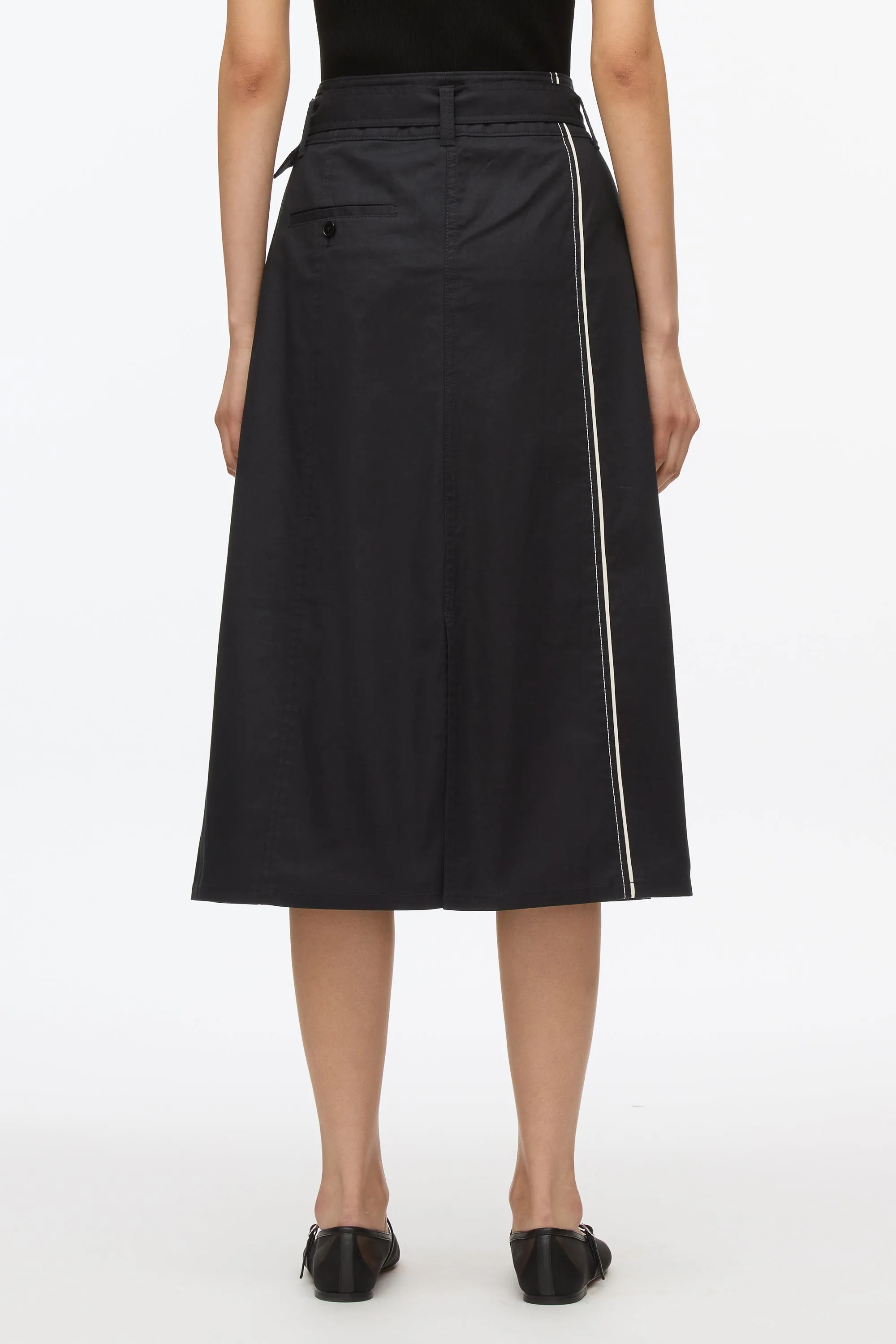 3.1 x Shopbop A-Line Belted Utility Skirt