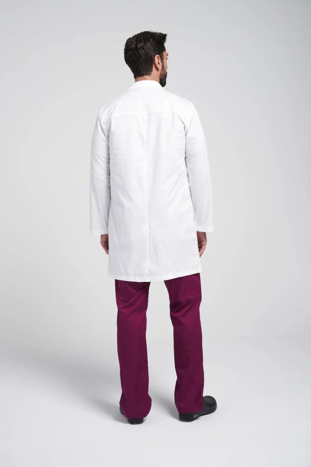 36" Unisex Snap Front Labcoat - 3308