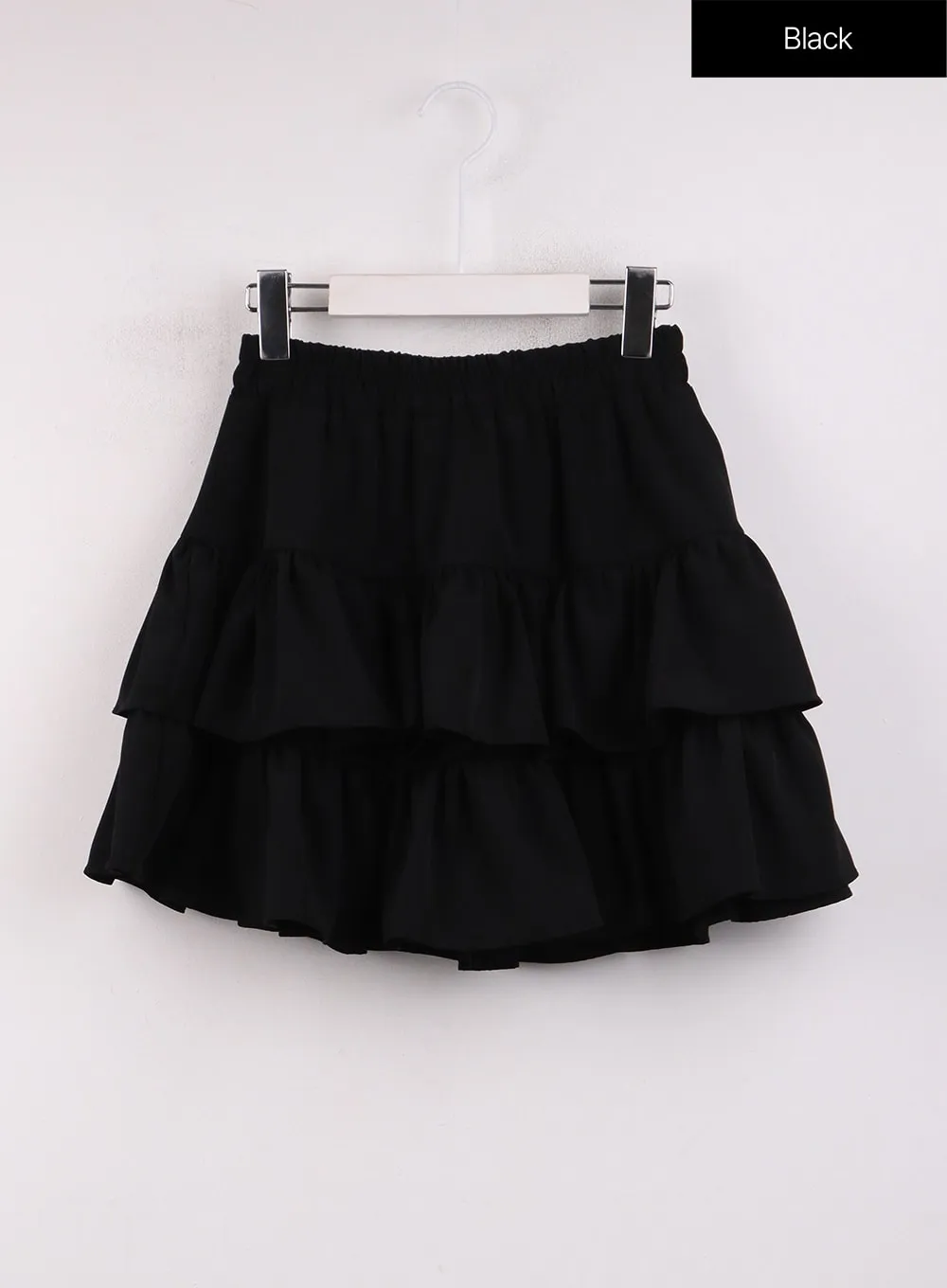 A-Line Layered Frill Mini Skirt OJ426