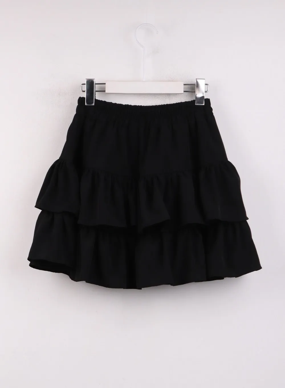 A-Line Layered Frill Mini Skirt OJ426