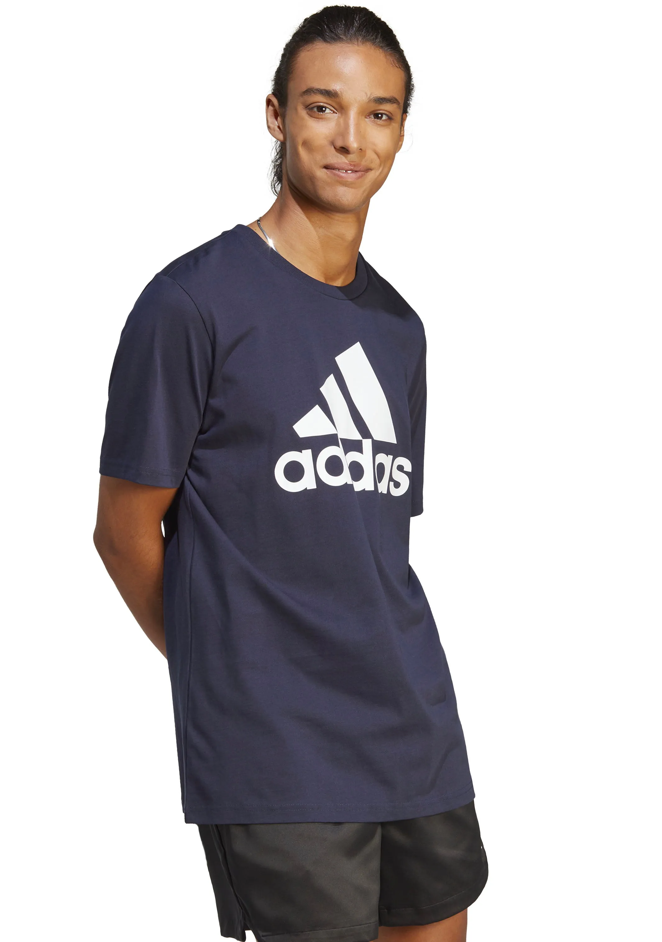 Adidas Mens Essentials Big Logo Tee <br> GK9122/IC9348