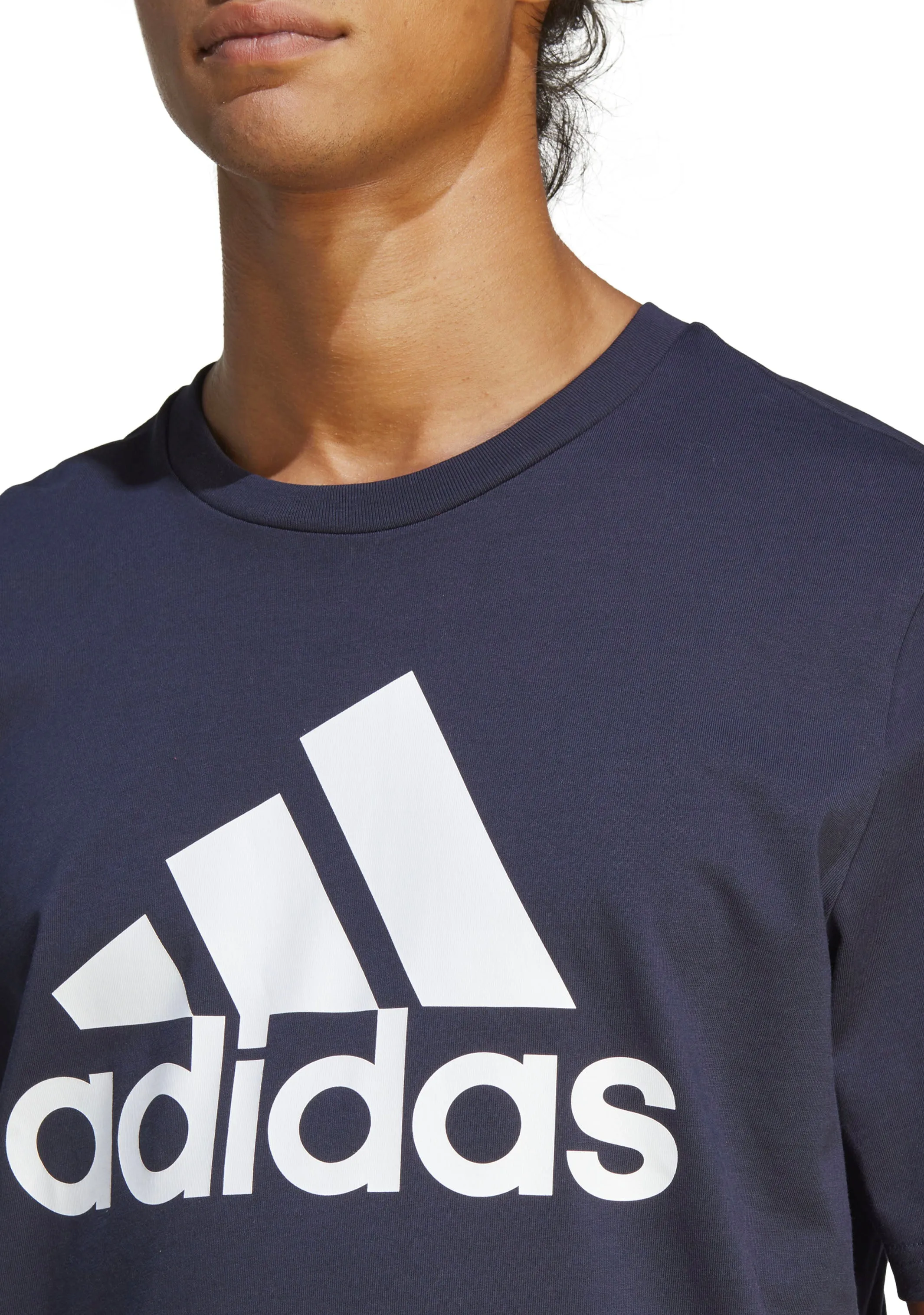 Adidas Mens Essentials Big Logo Tee <br> GK9122/IC9348