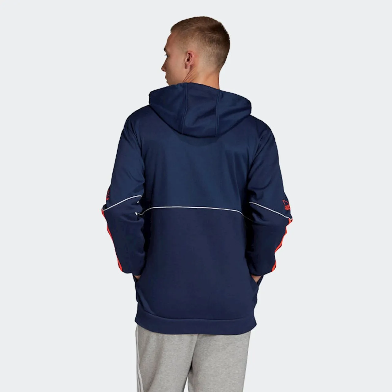 Adidas Originals Men's Outline Fleece Hoodie FM3917