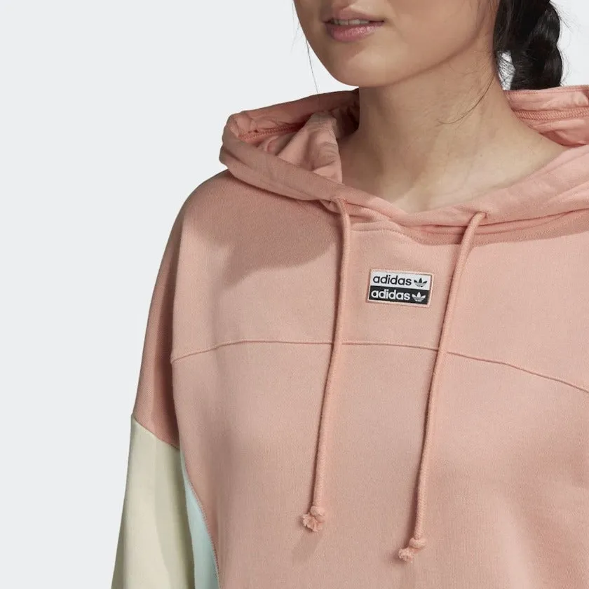 Adidas Originals Women's R.Y.V. Overhead Hoodie - Pink