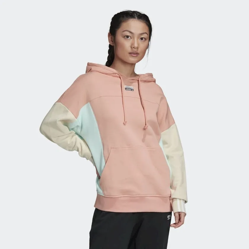 Adidas Originals Women's R.Y.V. Overhead Hoodie - Pink