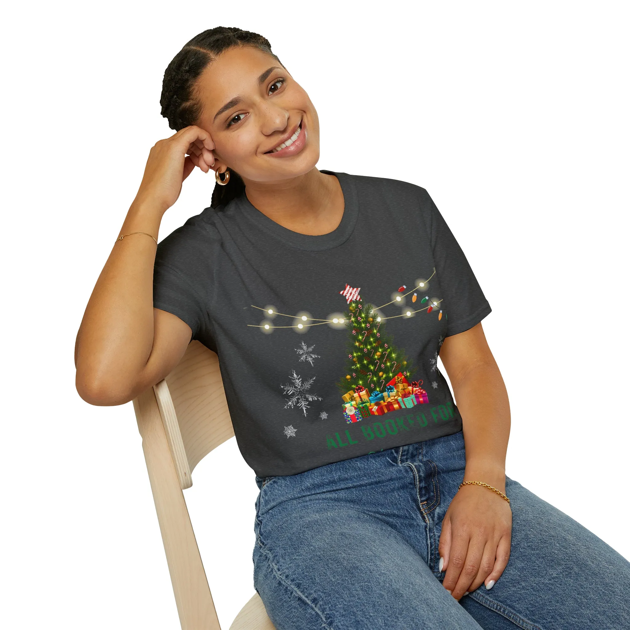 All booked for Christmas - Unisex Softstyle T-Shirt