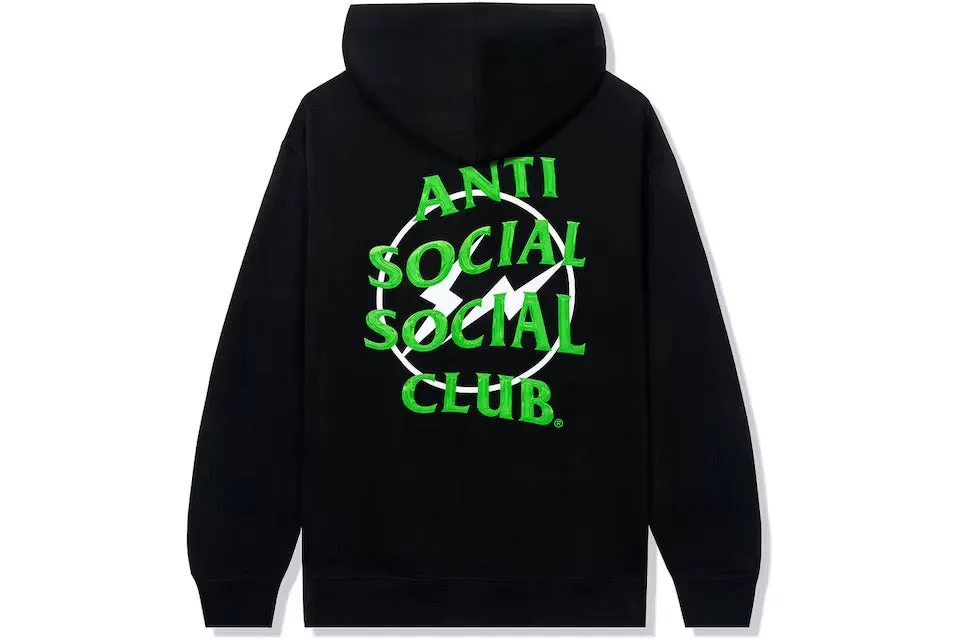 Anti Social Social Club x Fragment Precious Petals Hoodie (FW22) Black Green