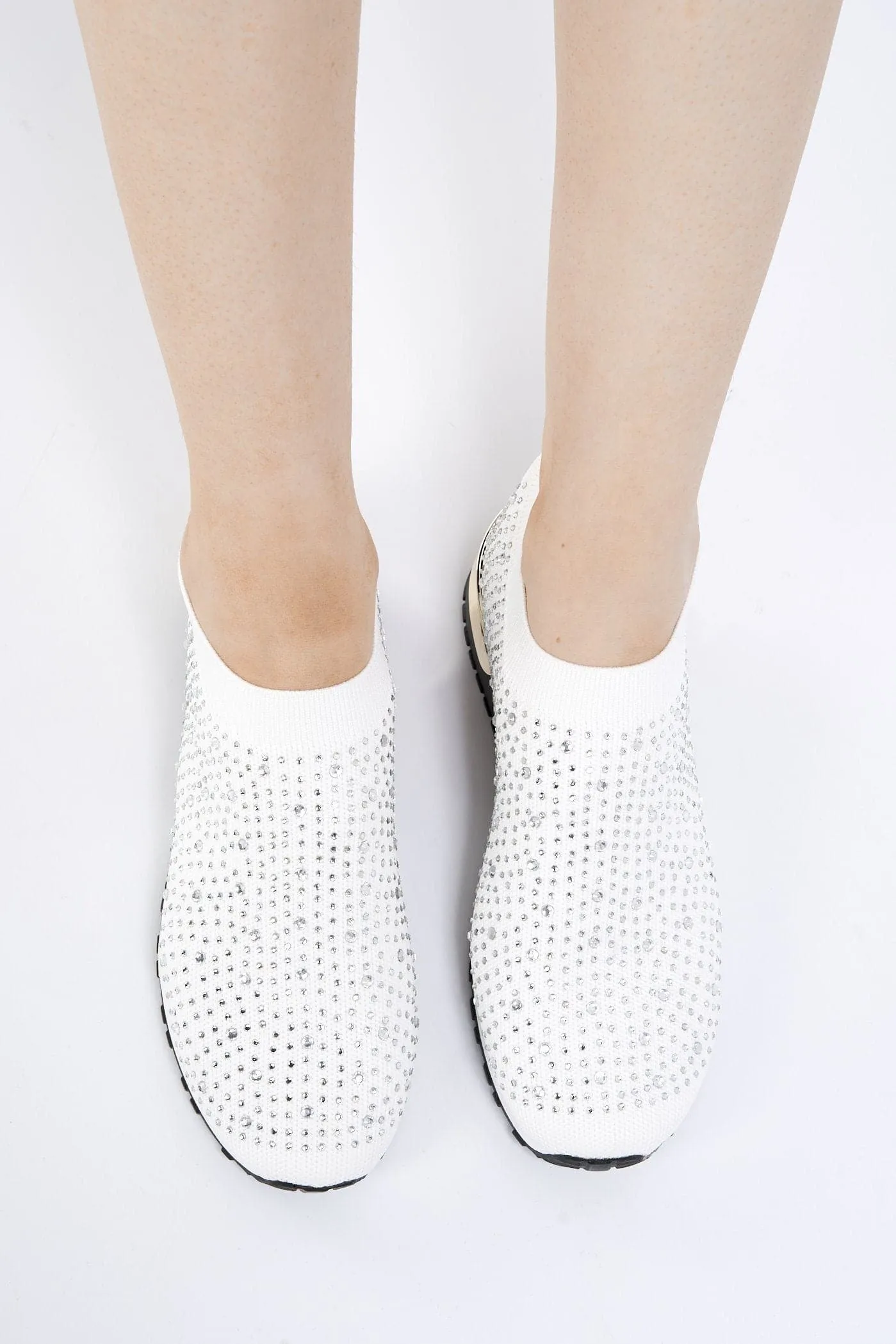 Ari Slip On Trainer in White