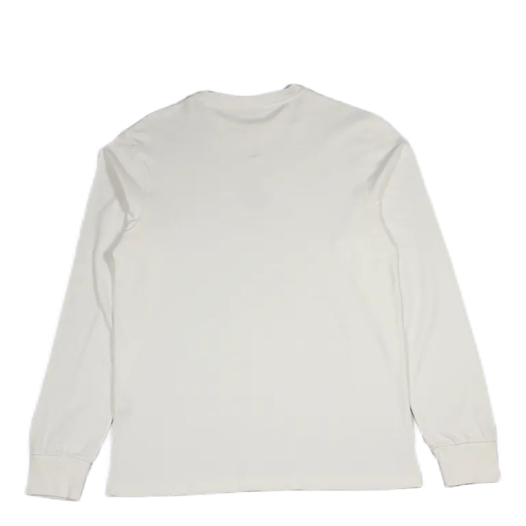 Artwork Tee Long Sleeve Off White