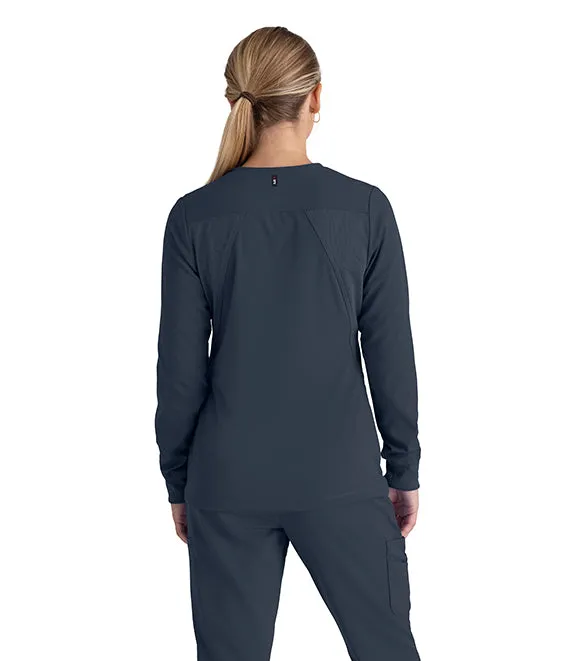 Barco Grey's Anatomy  SpandexStretch GRSW873 Zip Front Jacket