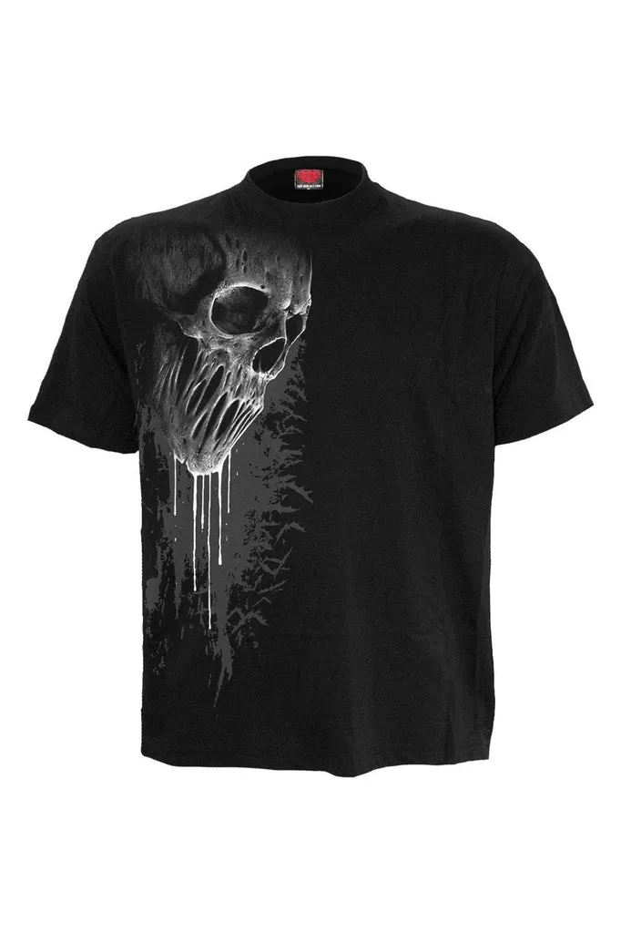 Bat Curse - Front Print T-Shirt Black