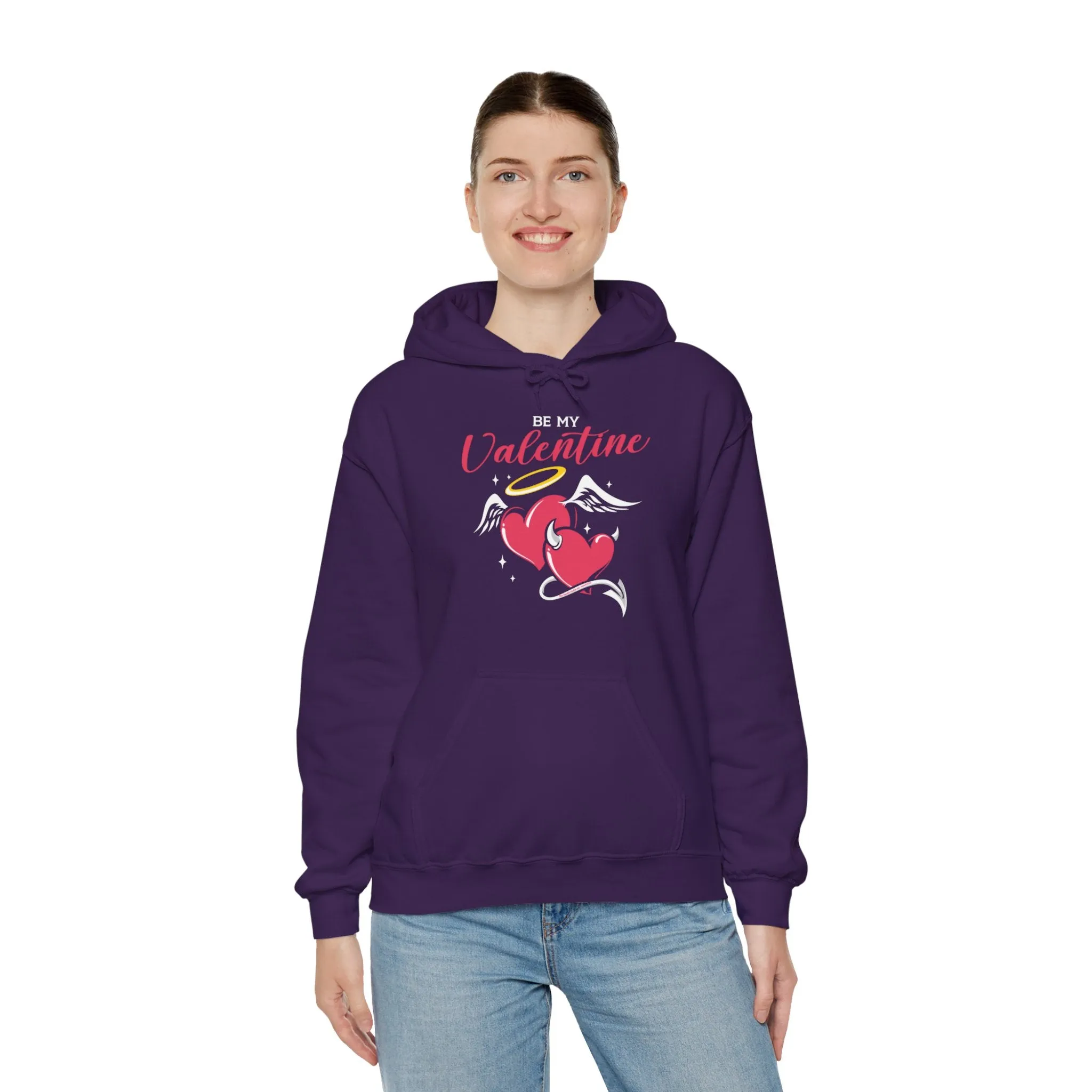 Be My Valentine Hooded Sweatshirt