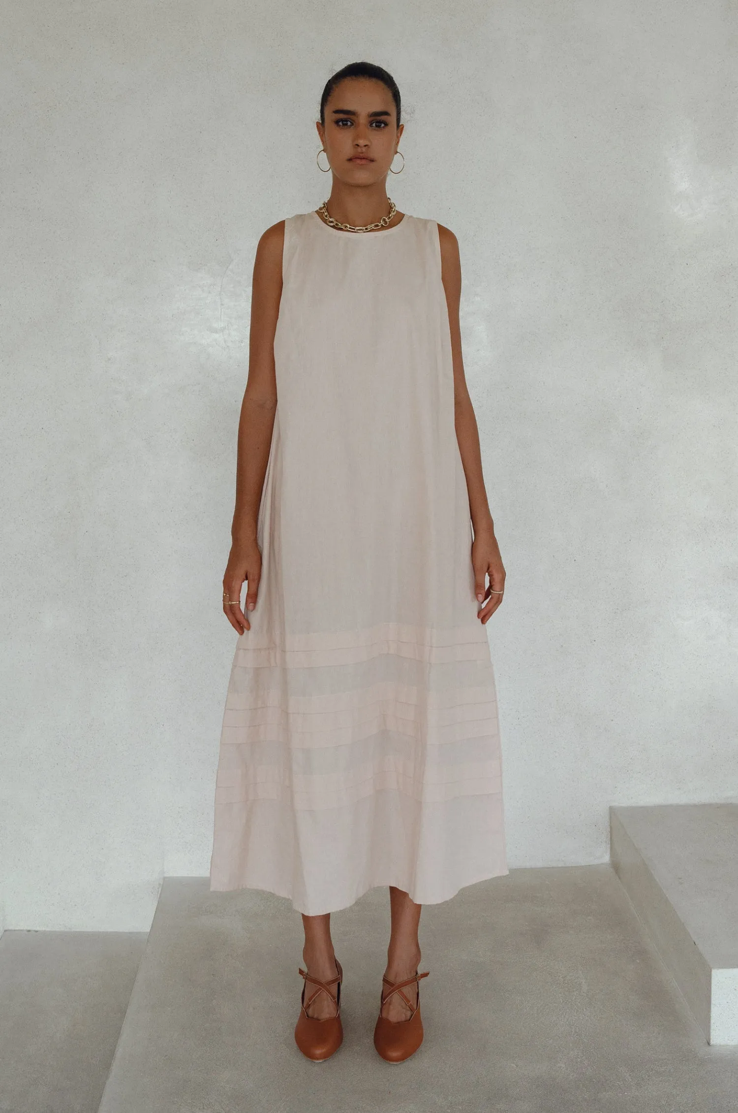 Beloved Cara Slip on Cotton Maxi Dress