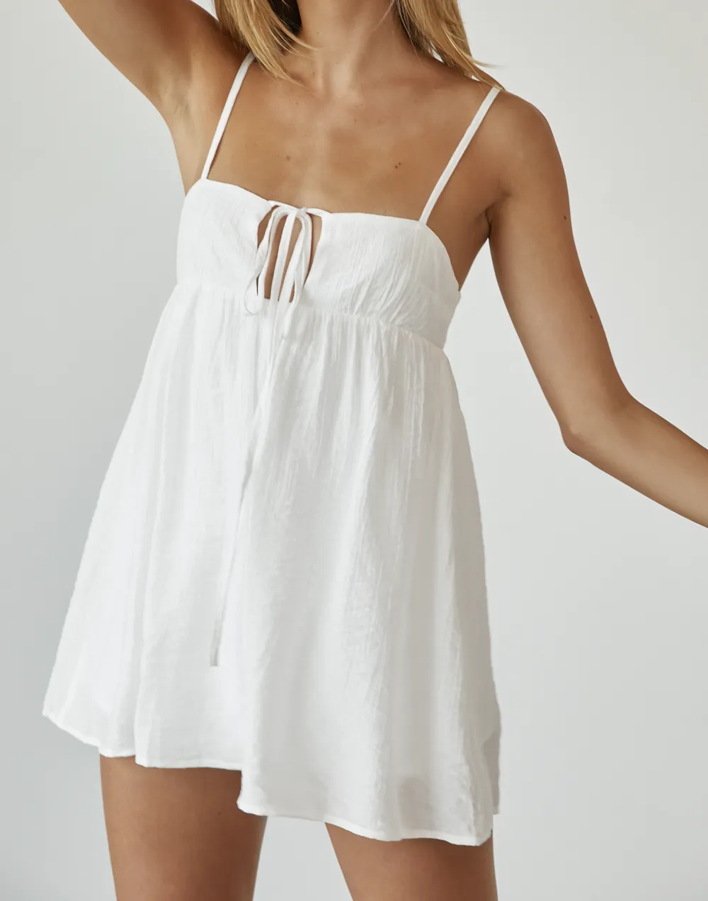 Berlin Mini Dress (White)