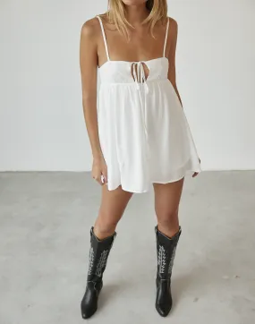 Berlin Mini Dress (White)