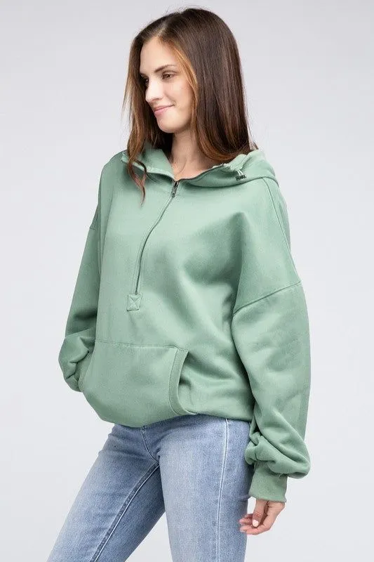 BiBi Stitch Detailed Elastic Hem Hoodie