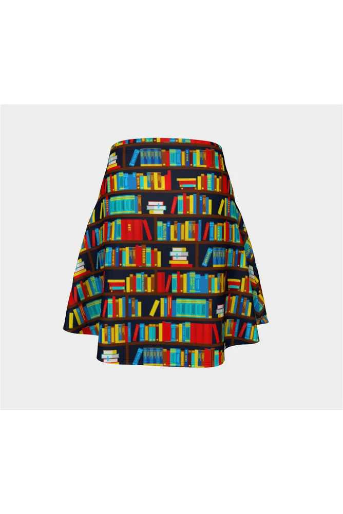 Bookcase Flare Skirt