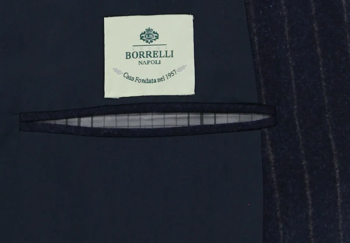 Borrelli Midnight Navy Blue Suit