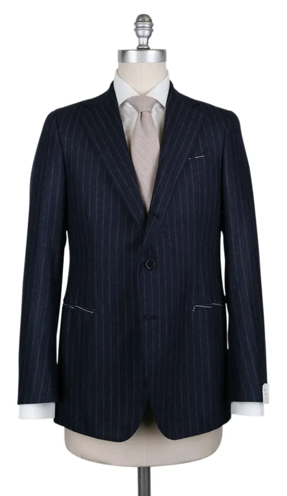 Borrelli Midnight Navy Blue Suit