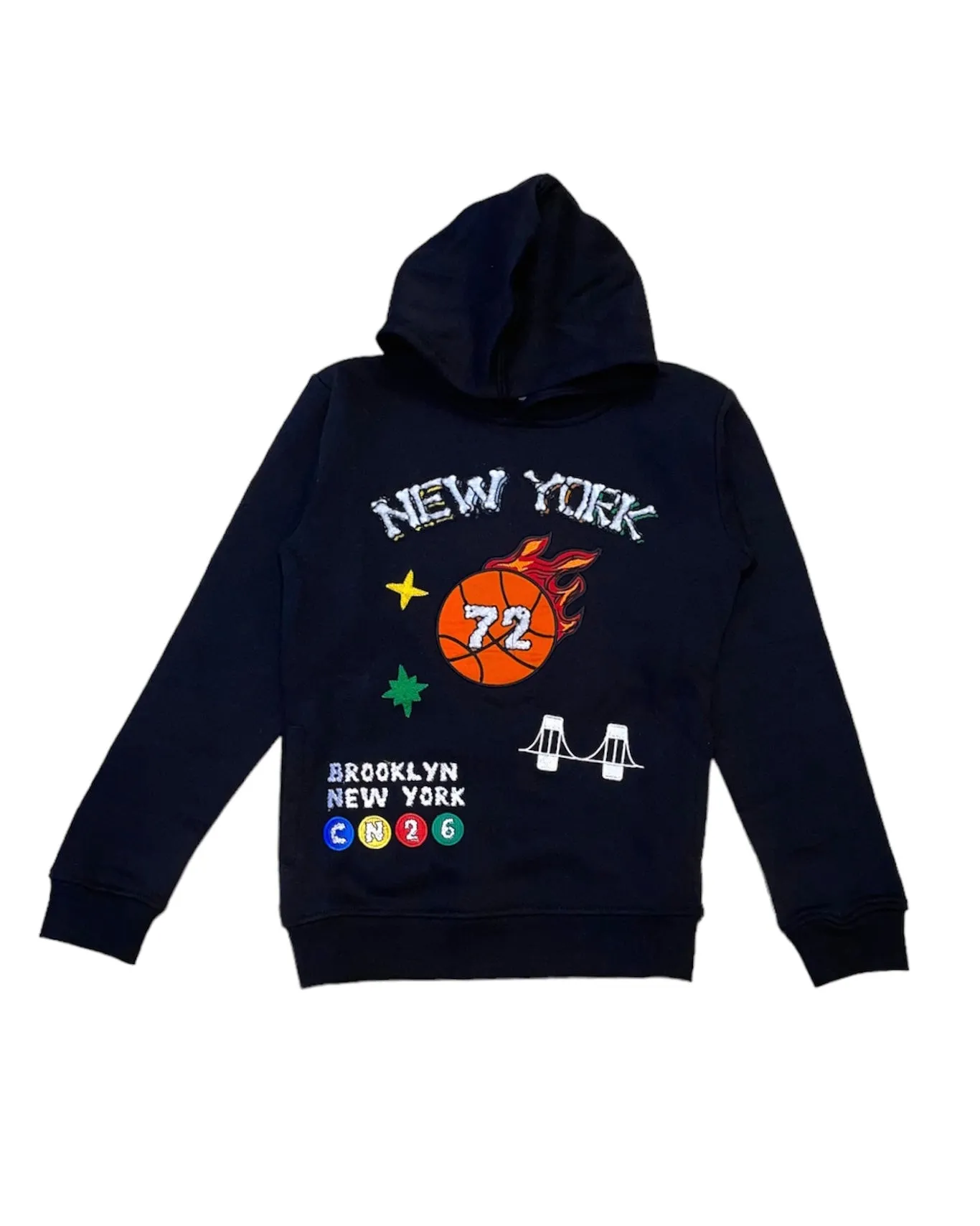 Boy’s New York Basketball Fleece Hoodie