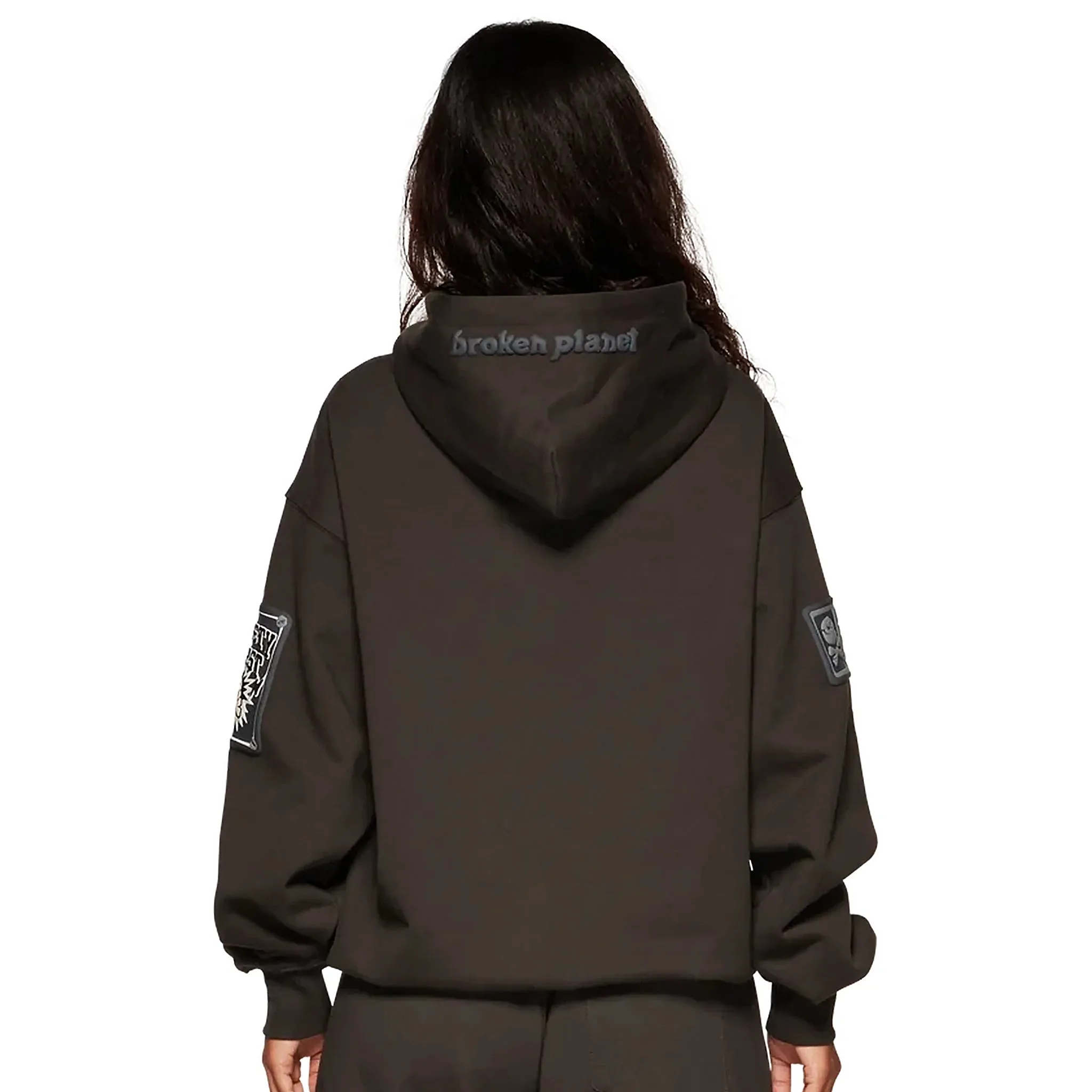 Broken Planet Repair Services Soot Black Hoodie