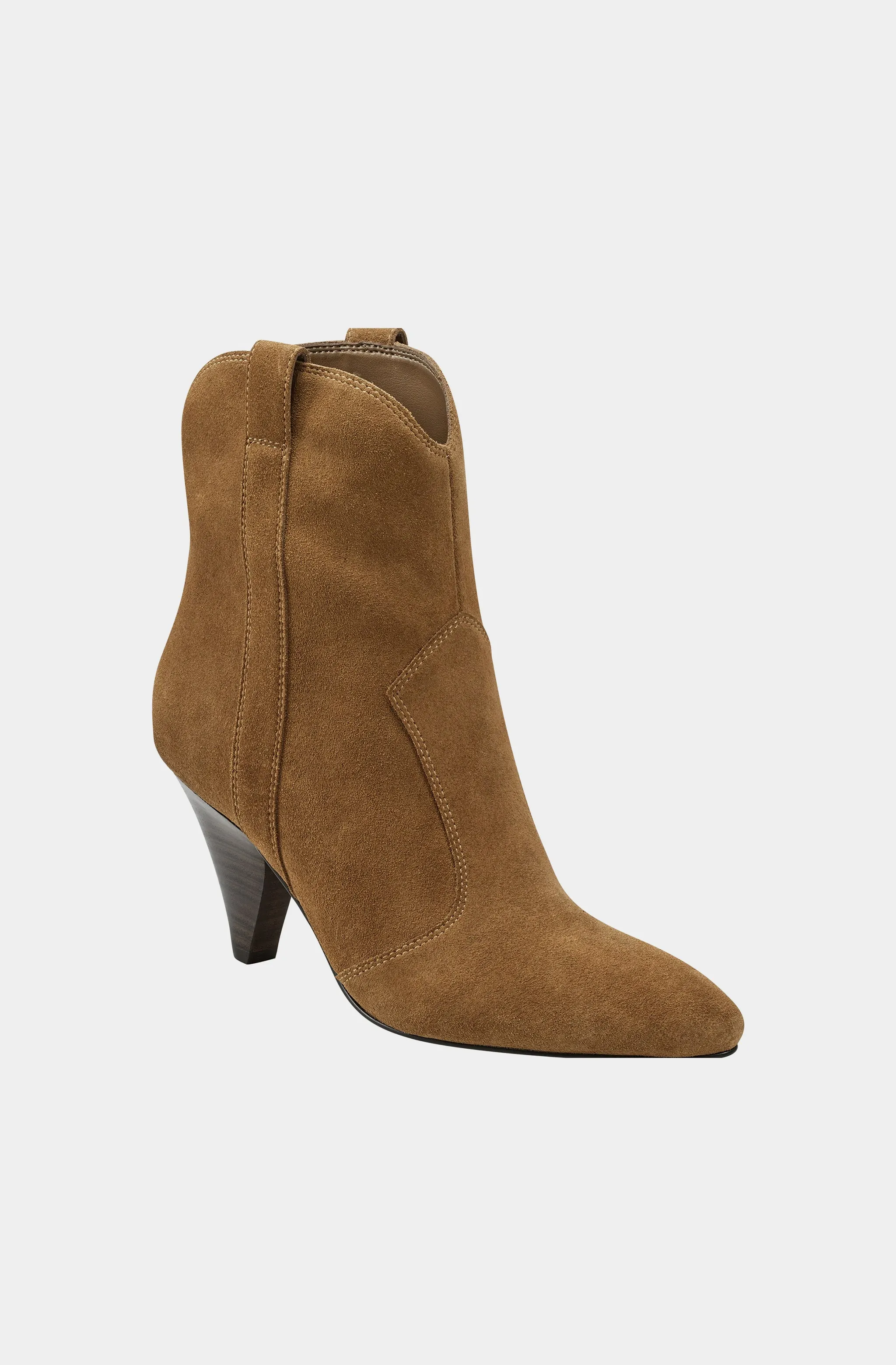 Carissa Heeled Western Bootie