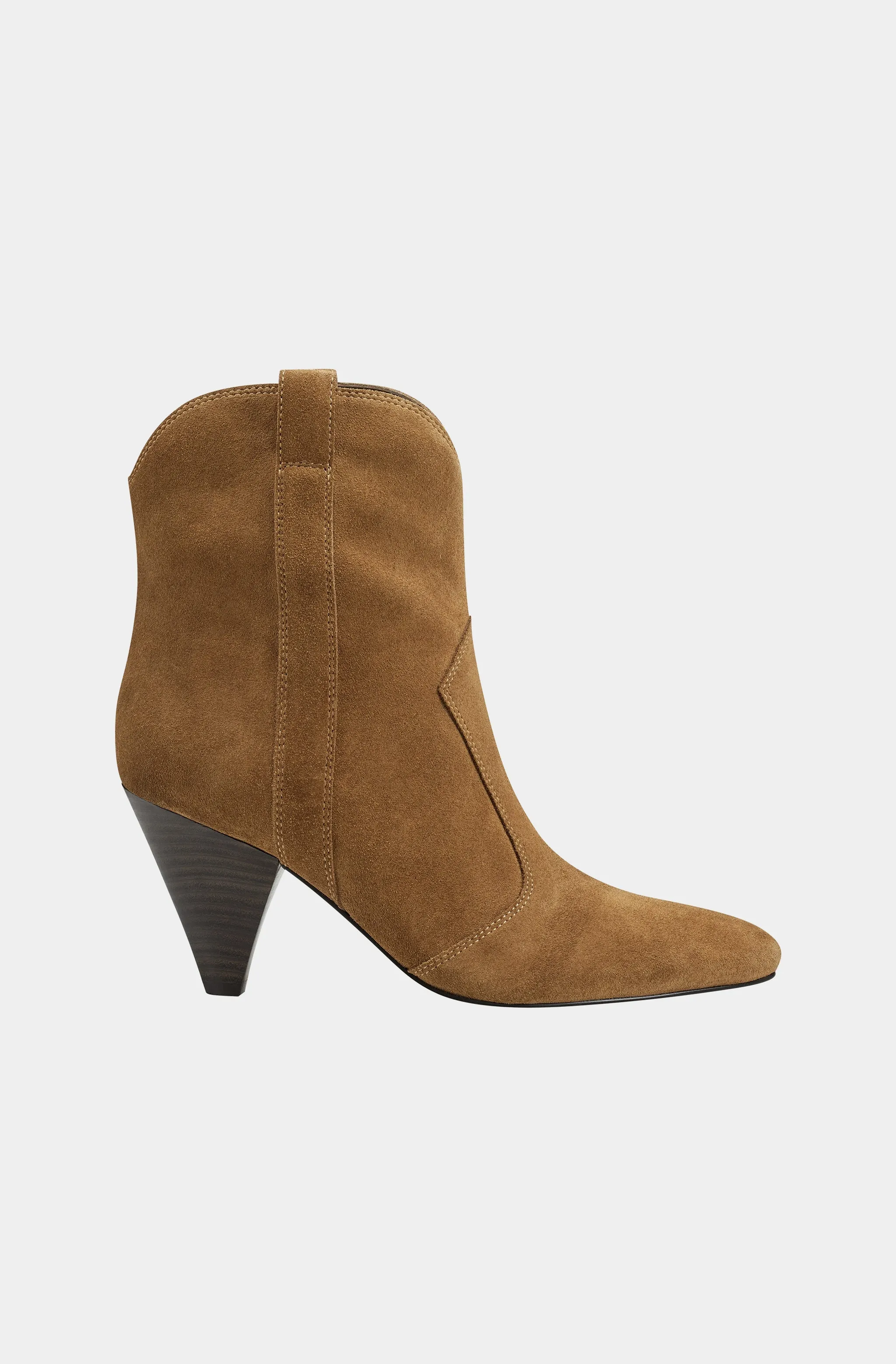 Carissa Heeled Western Bootie