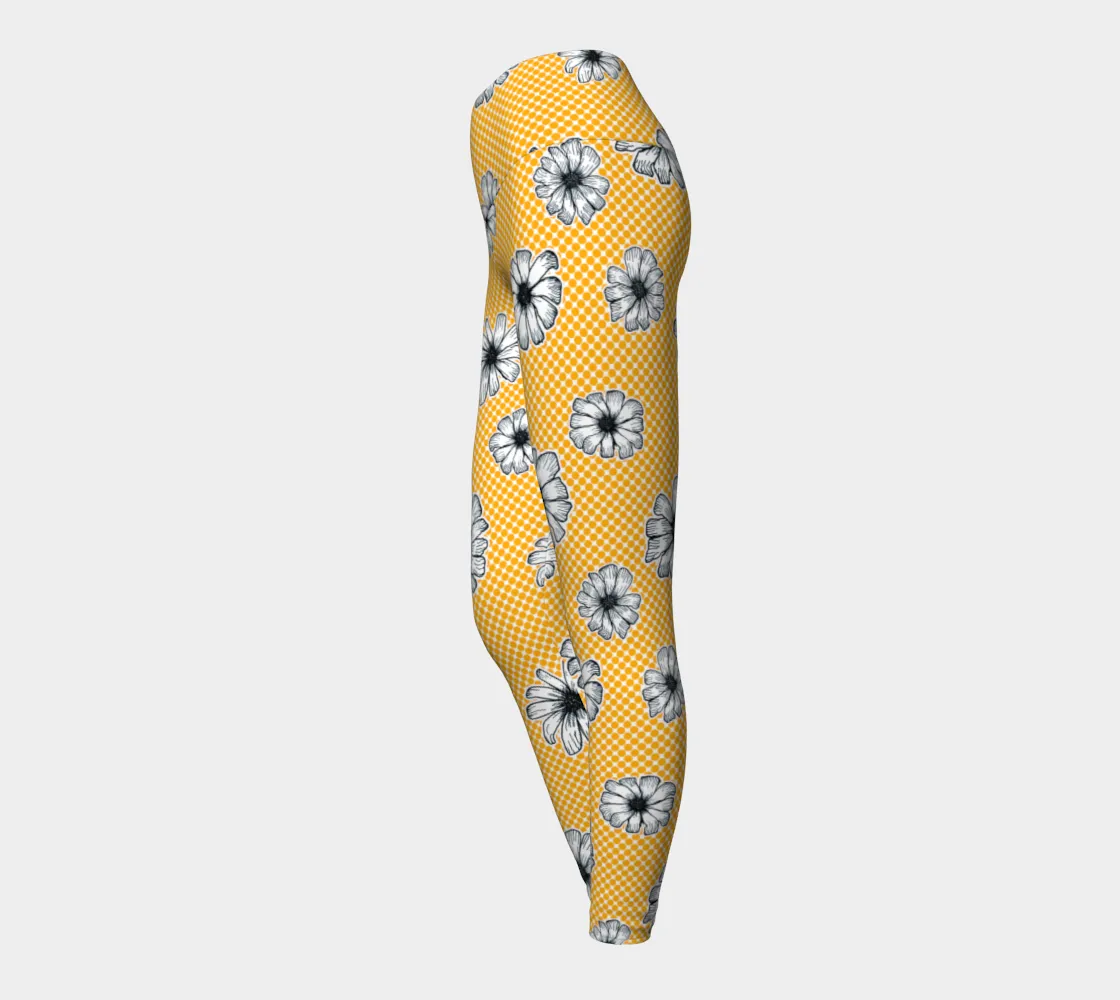 Country Floral  Yoga Leggings