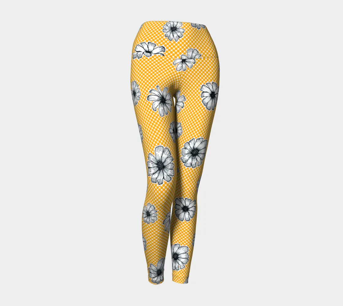 Country Floral  Yoga Leggings