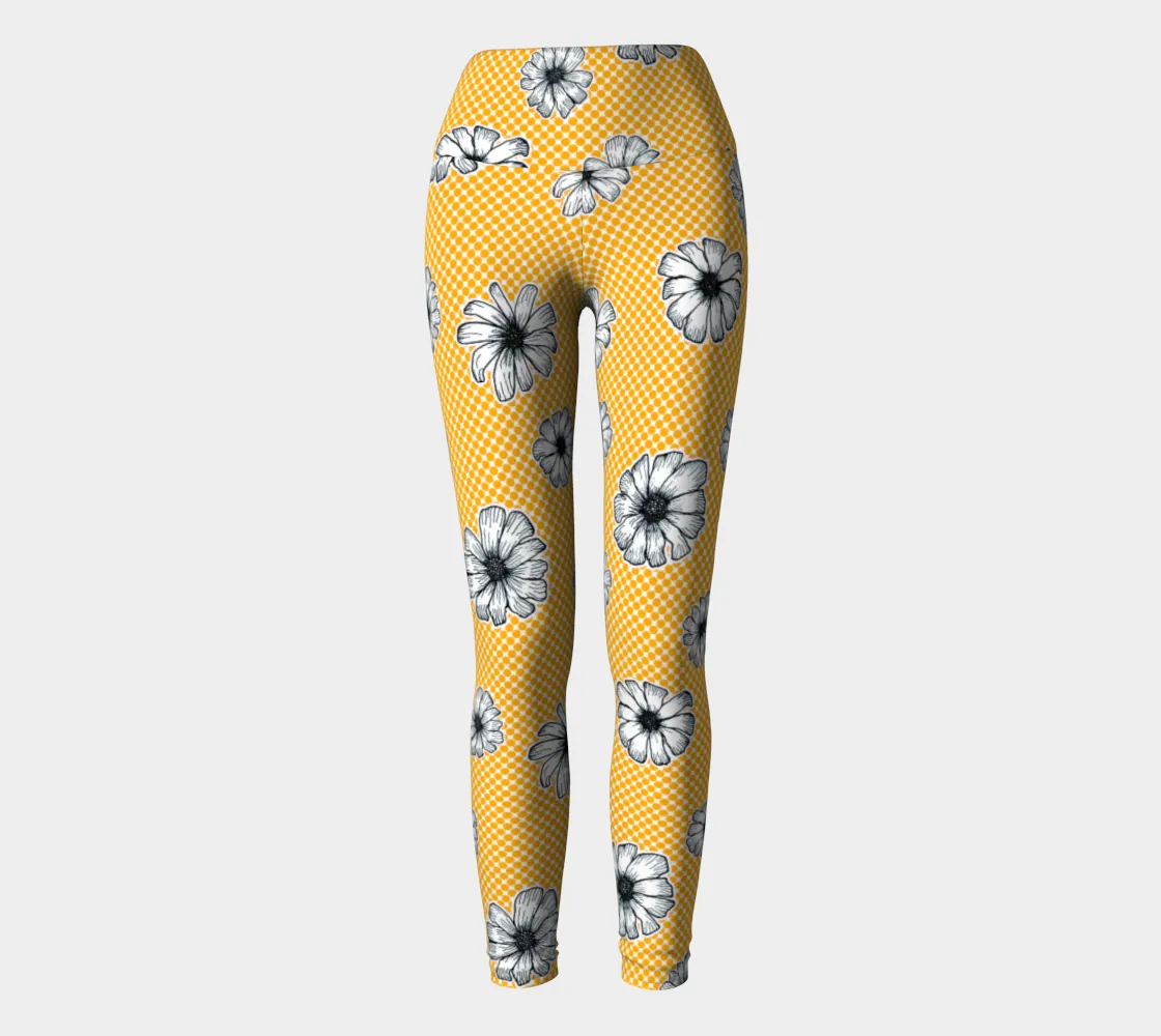 Country Floral  Yoga Leggings