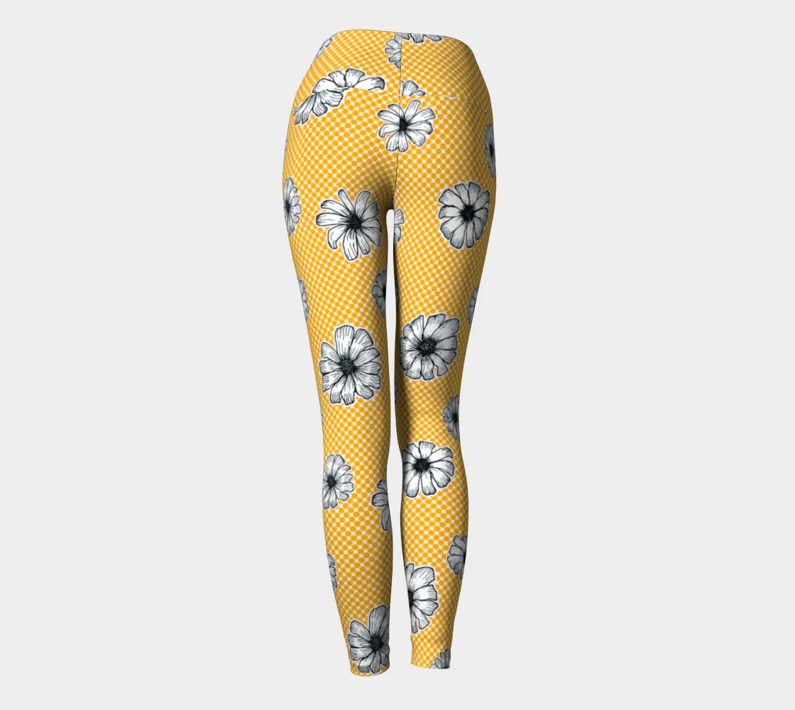 Country Floral  Yoga Leggings