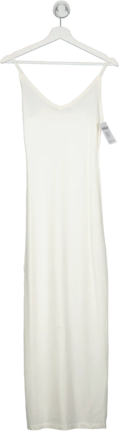 DISSH Cream Slip Midi Dress UK L