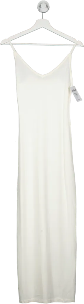 DISSH Cream Slip Midi Dress UK L