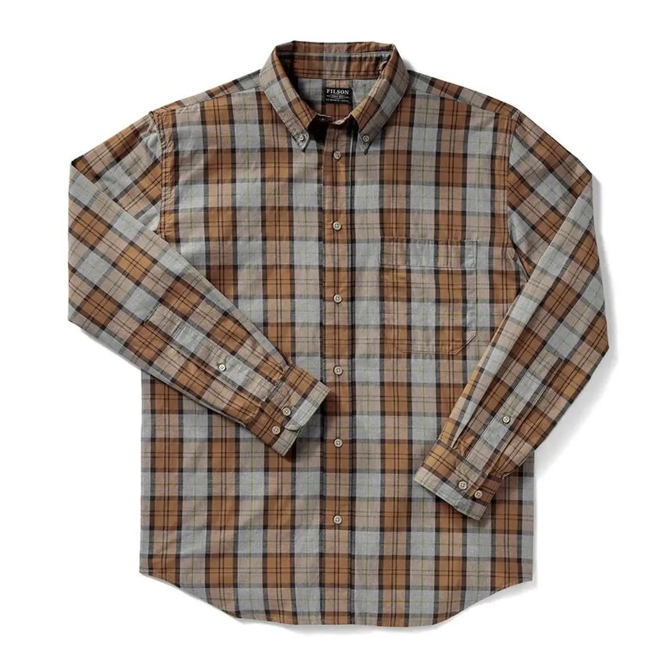 Filson Sutter Sport Shirt Bronze Heather Gray