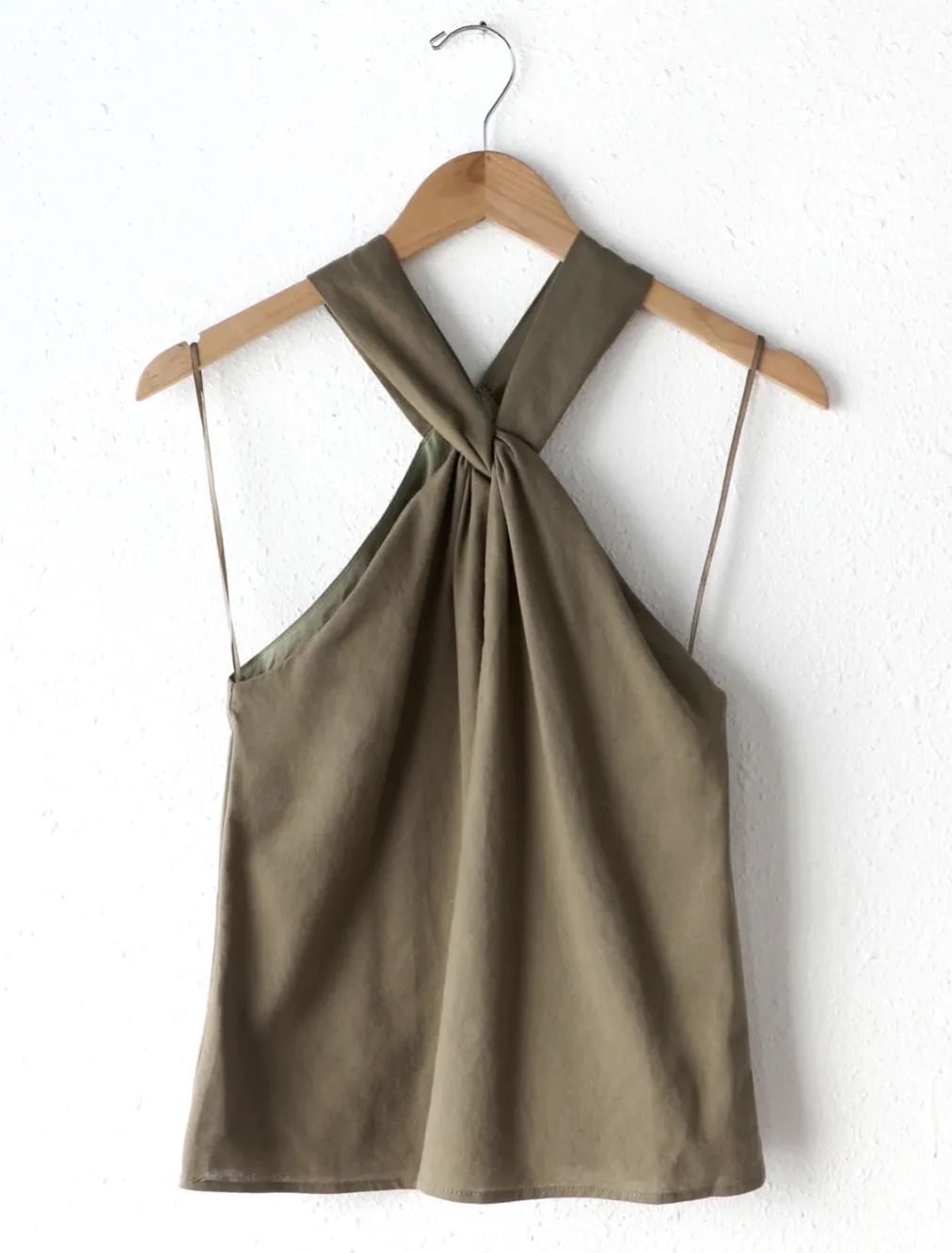 Greylin Linen Lucinda Halter Top