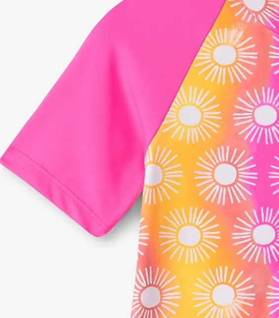 Hatley Sunshine Rashguard Swimsuit