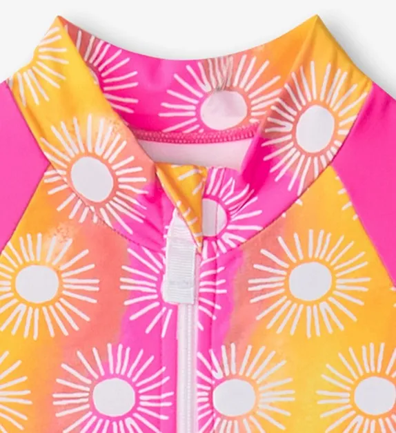 Hatley Sunshine Rashguard Swimsuit