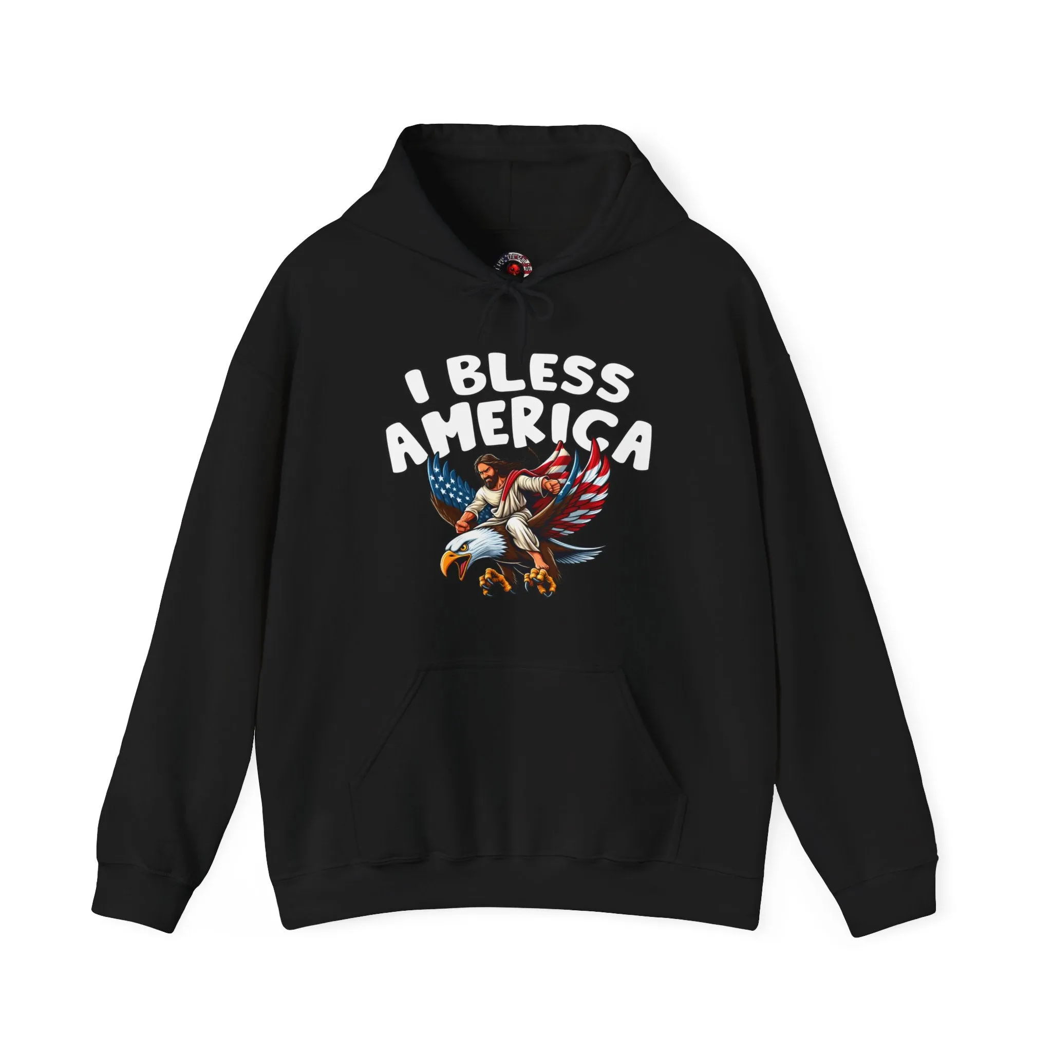 I Bless America Hooded Sweatshirt