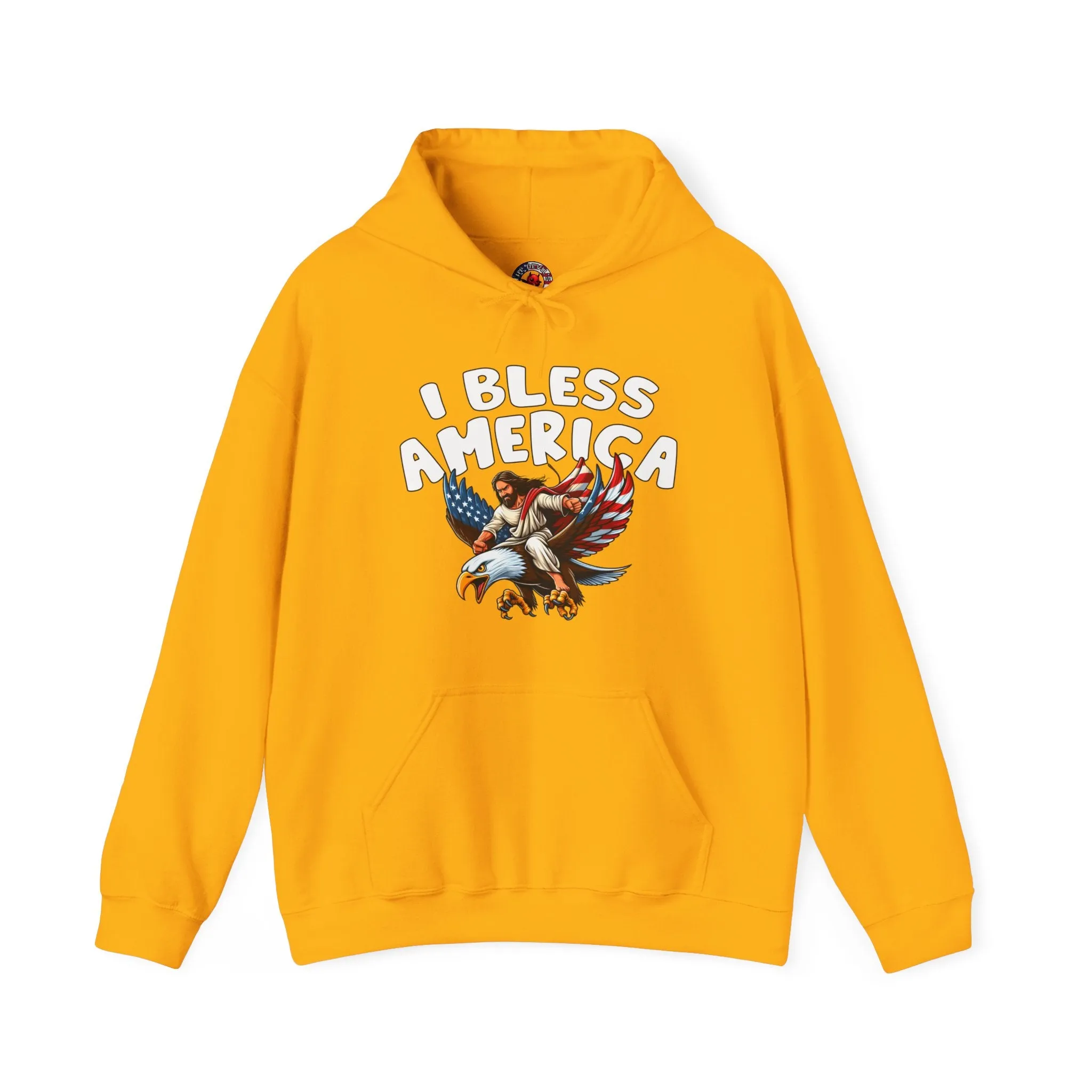 I Bless America Hooded Sweatshirt