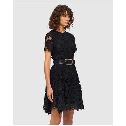 Leo Lin Caroline Lace T-shirt Mini Dress