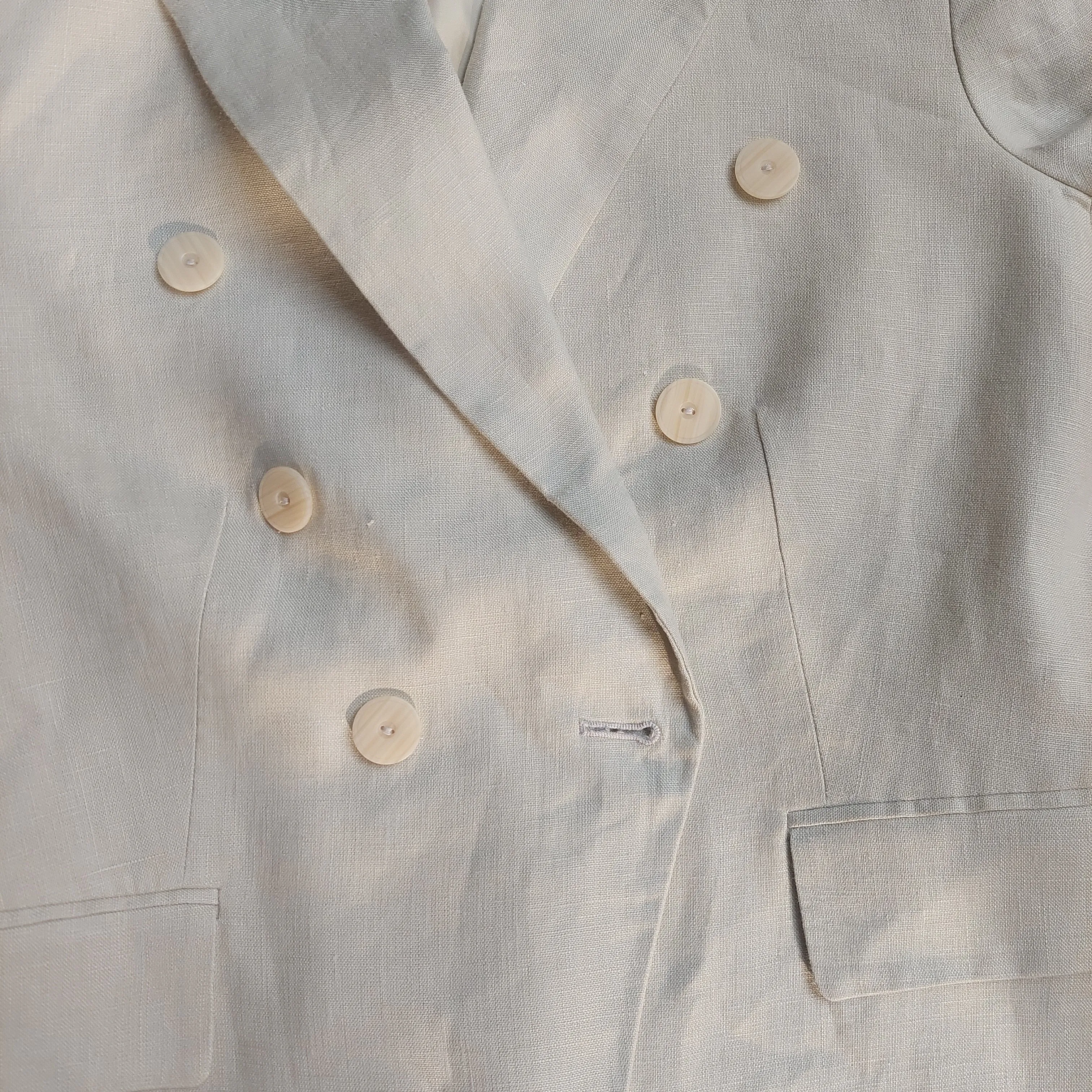 Mango Beige Linen Suit | Like New |