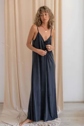 MAXI DRESS | SLATE BLACK