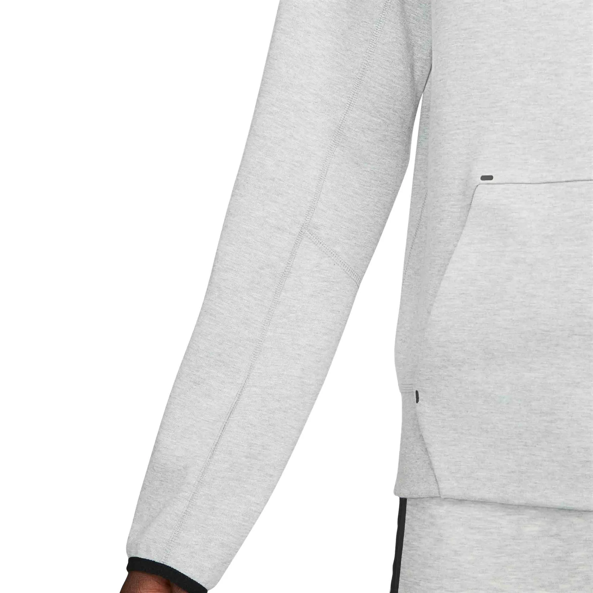 Mens Nike OG Tech Fleece Crew Neck Sweatshirt - Dark Grey Heather | Stylish & Comfortable Pullover