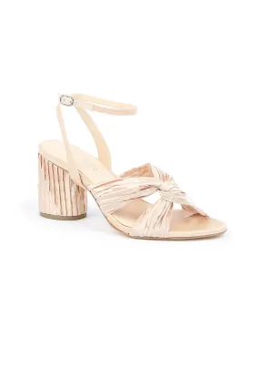 Nude Twist Sandal with Marilyn Strap