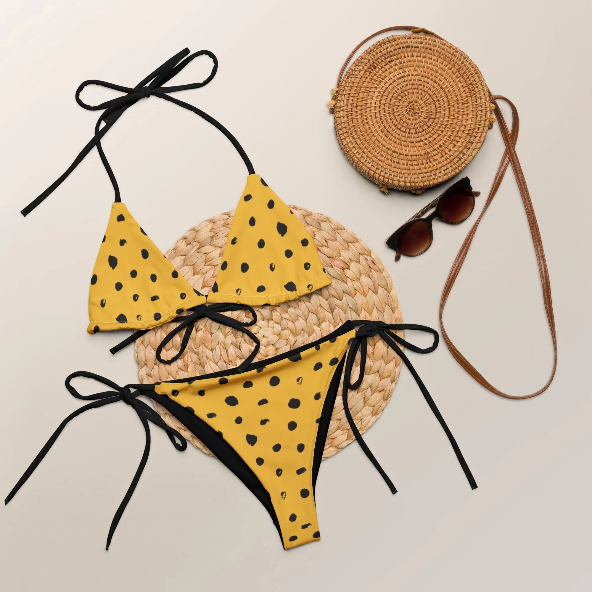 Polka Dot string bikini