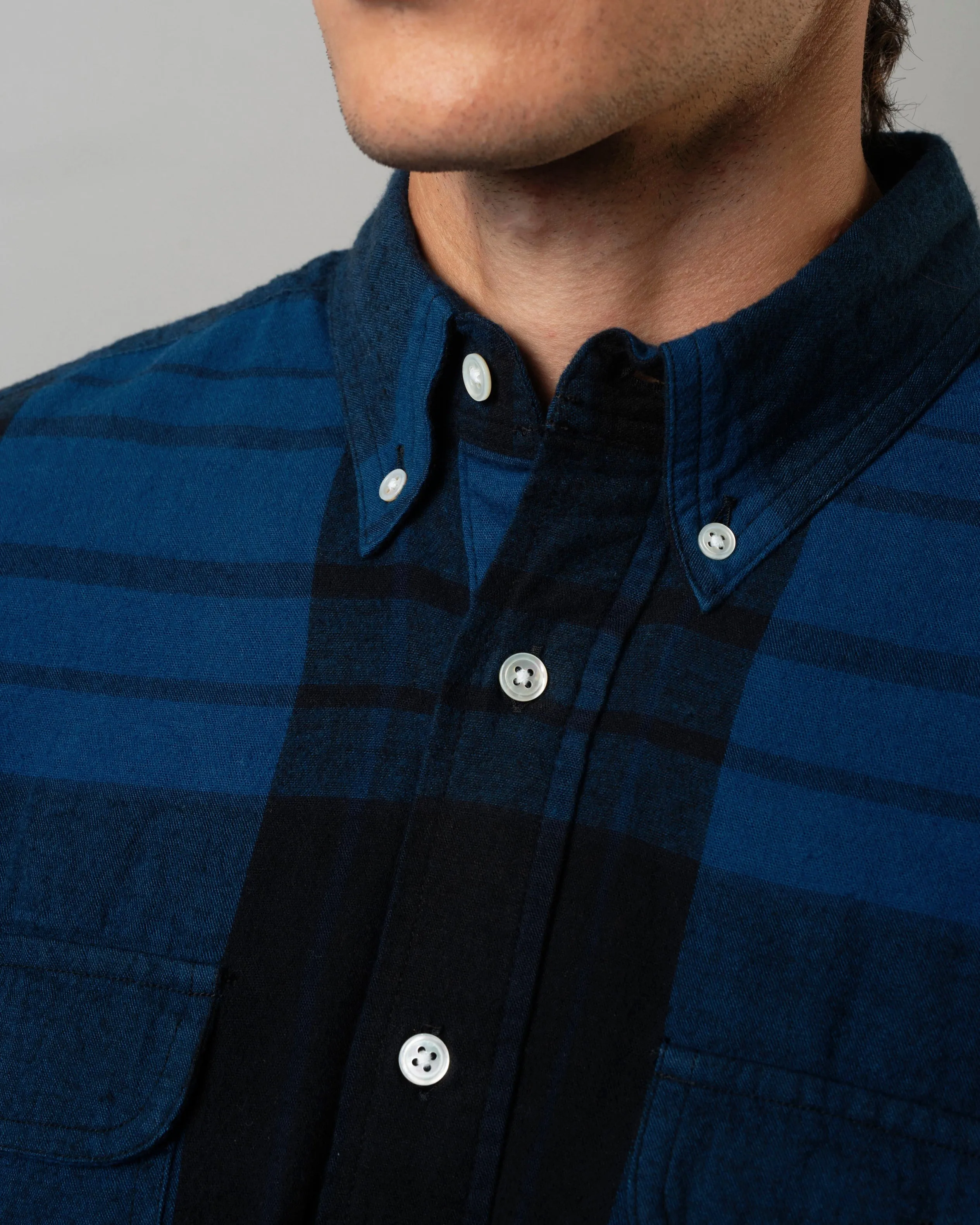 Popover Button Down Collar Shirt