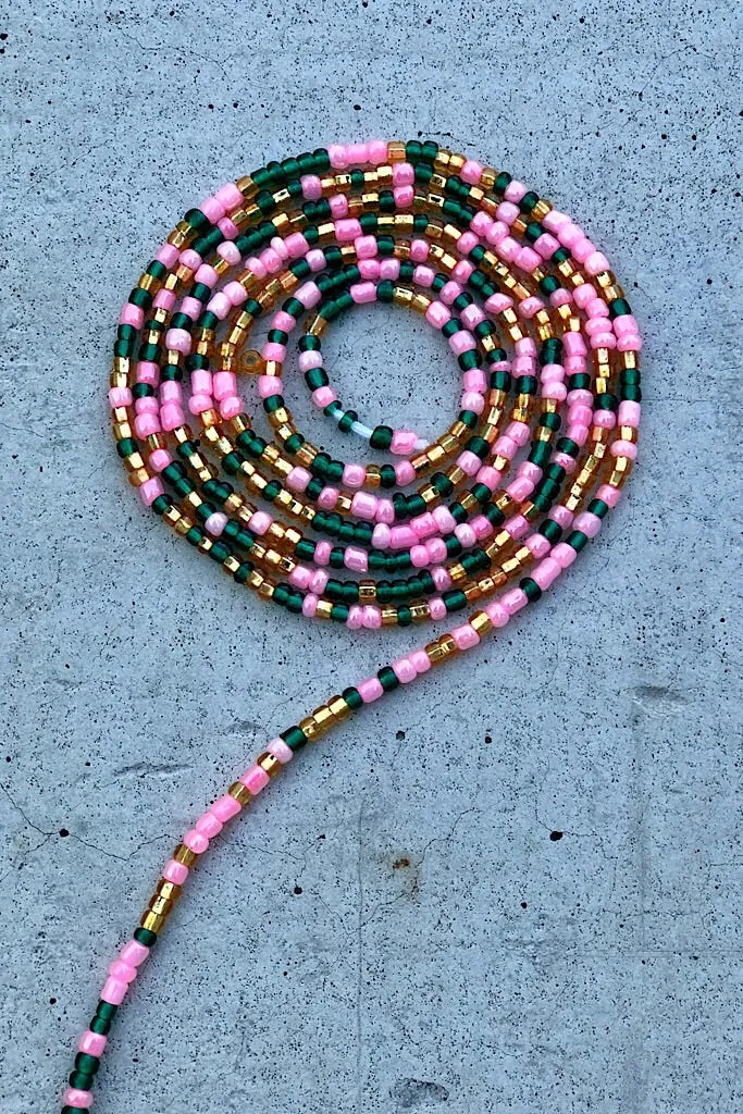 Pretty in Pink Waist Beads