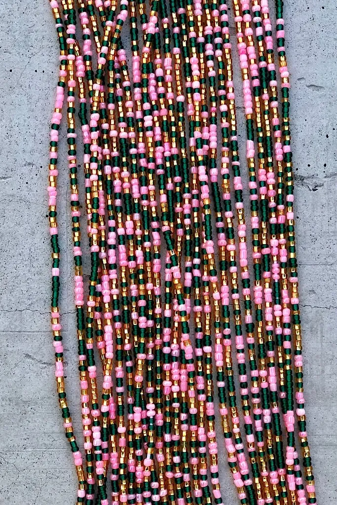 Pretty in Pink Waist Beads