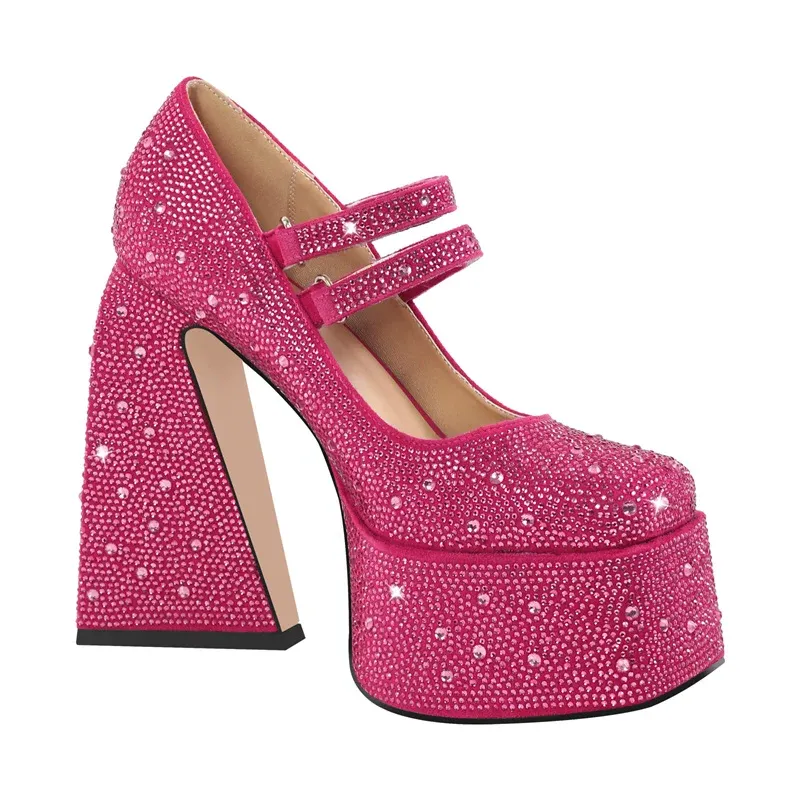 Pumps Queen Rivars (Fuchsia)